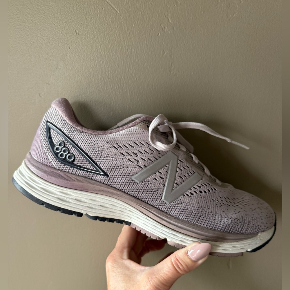 New Balance Women's Athletic Shoes - Lavender and Charcoal